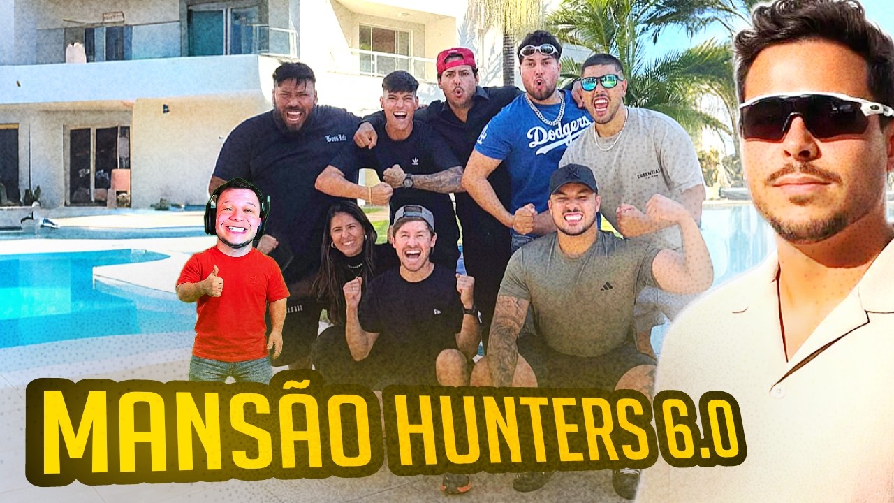 MANSÃO HUNTERS 6.0 FOI OFICIALMENTE LANÇADA E BRUNO BARRETO E BOTO BC REVELAM OS BASTIDORES