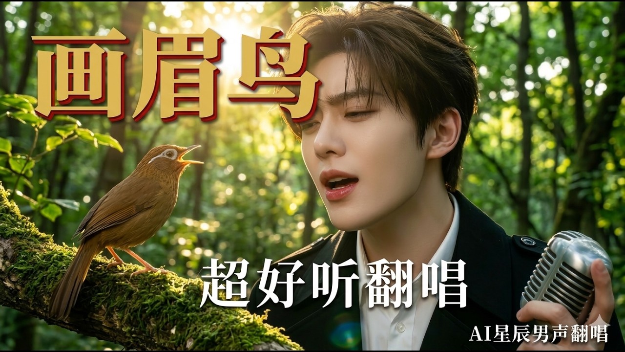 我是一只画眉鸟 | AI星辰男声翻唱｜经典华语老歌｜一开口就惊艳！