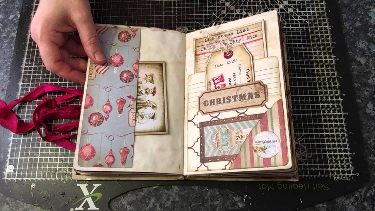 Christmas vintage Junk journal #junkjournaljunkies