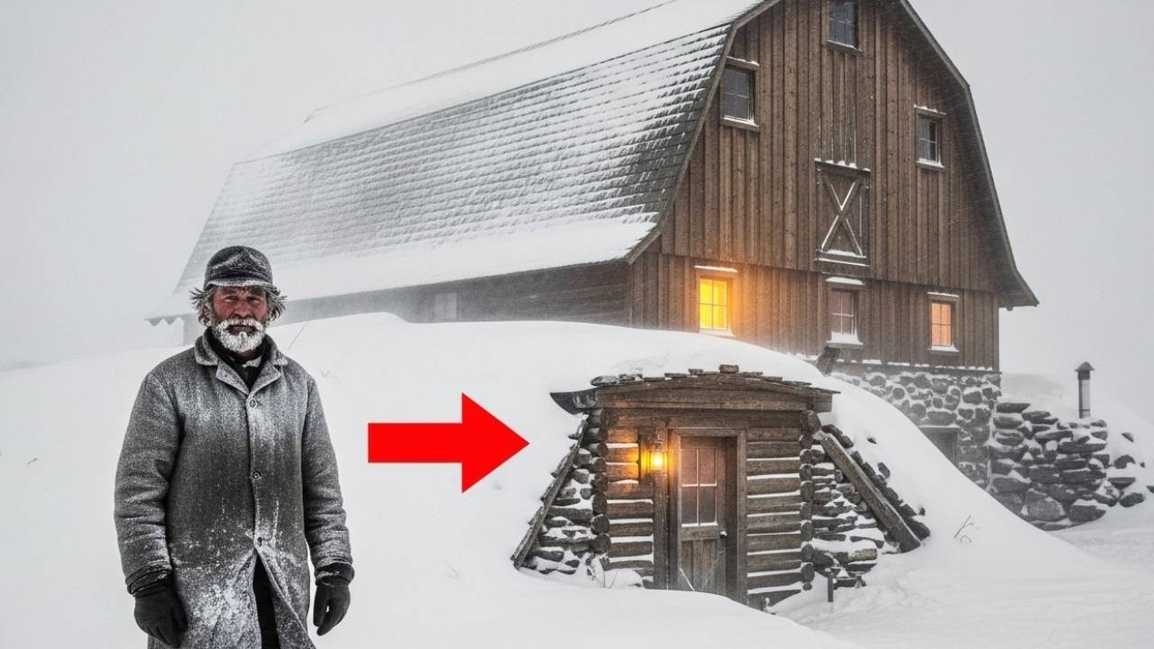 Everyone Thought His Barn Cabin Was Crazy — Until It Stayed 65° During the Worst Blizzard