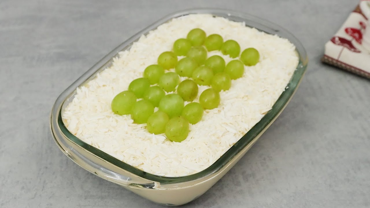 Hausgemachtes Dessert, das ich nie satt werde. Dessert in 5 Minuten! Kein Kochen!