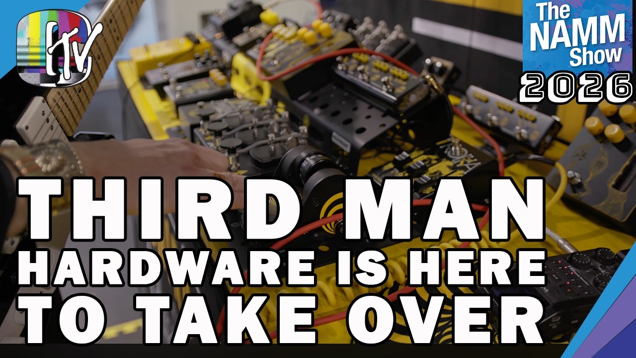 Компания Third Man Hardware на выставке NAMM 2026