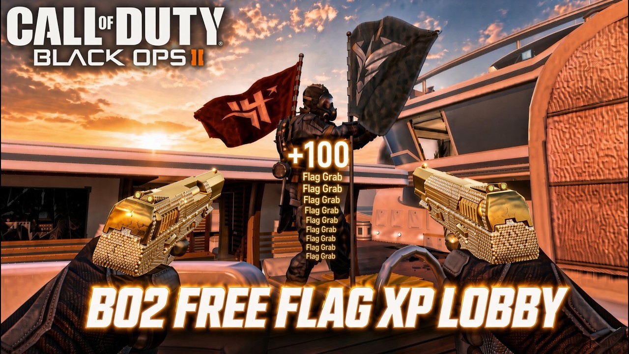 🔴 LIVE: BO2 Bot Lobby | 24/7 Fast XP Glitch 🏴&zwj;☠️