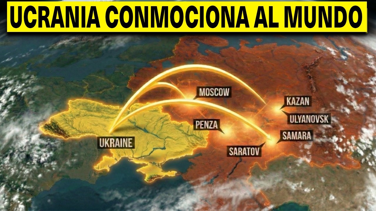 La guerra ahora está en Moscú: Millones entran en pánico, Ucrania ataca capital y 13 regiones