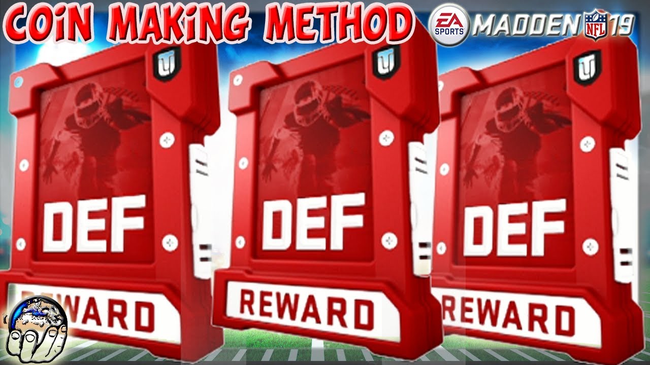 MY NEW METHOD TO MAKE MILLIONS OF MUT COINS FAST! MADDEN 19 ULTIMATE TEAM PACK OPENING