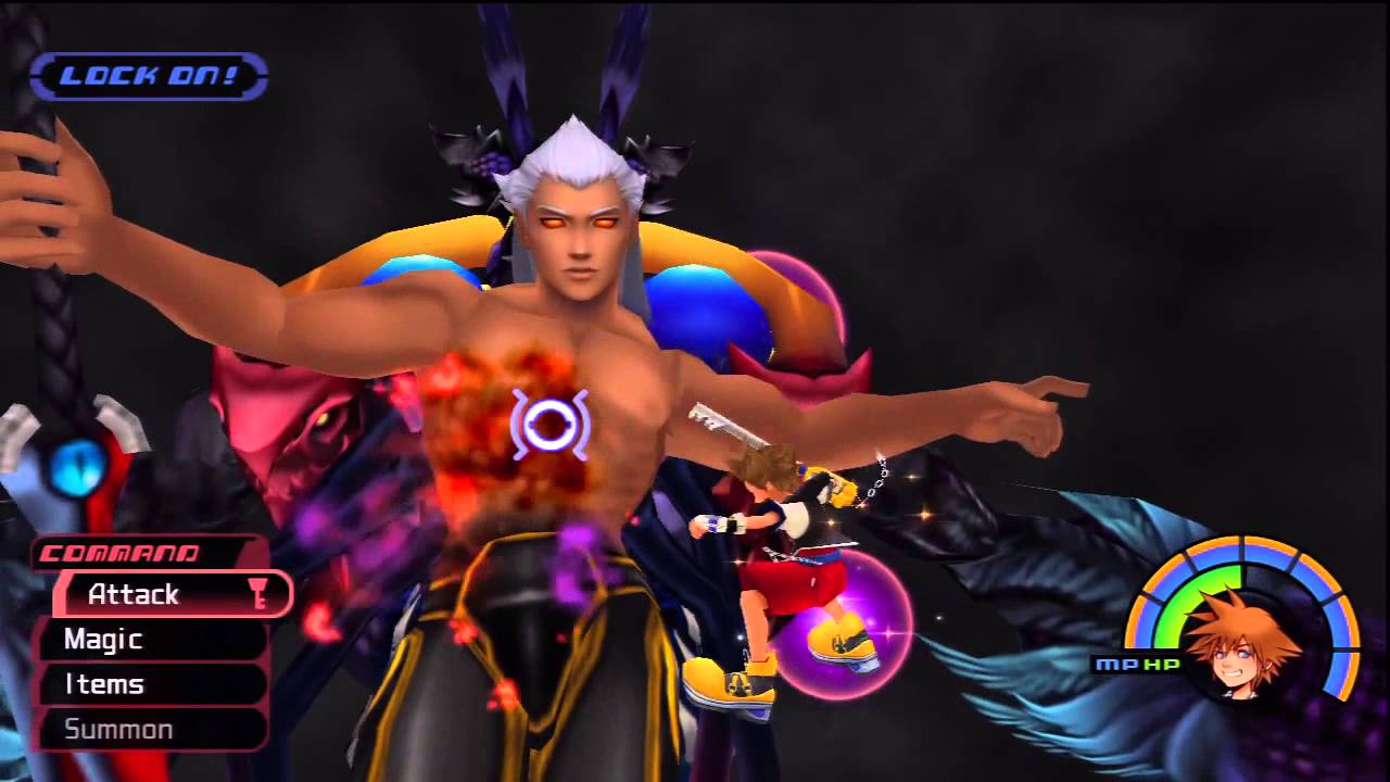 KH HD 1.5 ReMix - Level 1 Ansem III (No Damage)