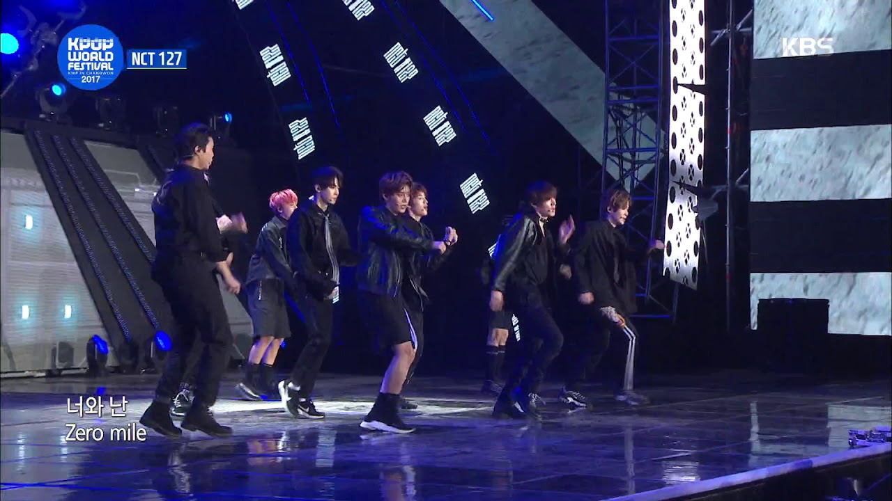 K-pop World Festival IN ChangWon - [축하공연] NCT127 - 0mile (0mile - NCT127). 20171014