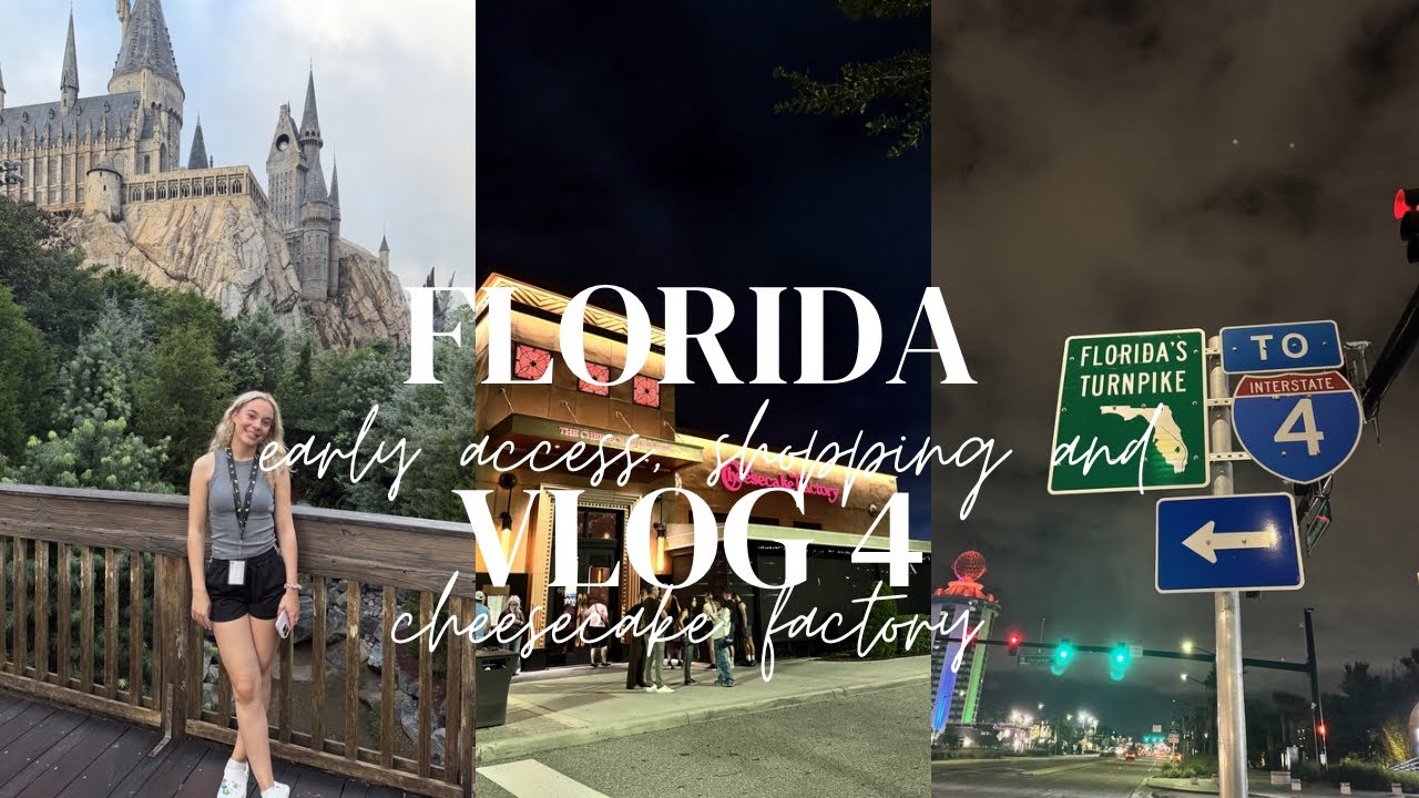 FLORIDA VLOG 4 | EARLY ENTRY AT IOA, SHOPPING AND MORE