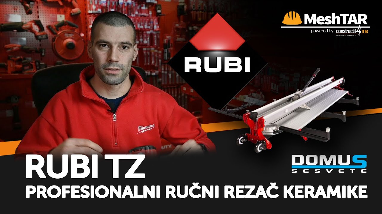 RUBI | Profesionalni ručni rezač keramike TZ