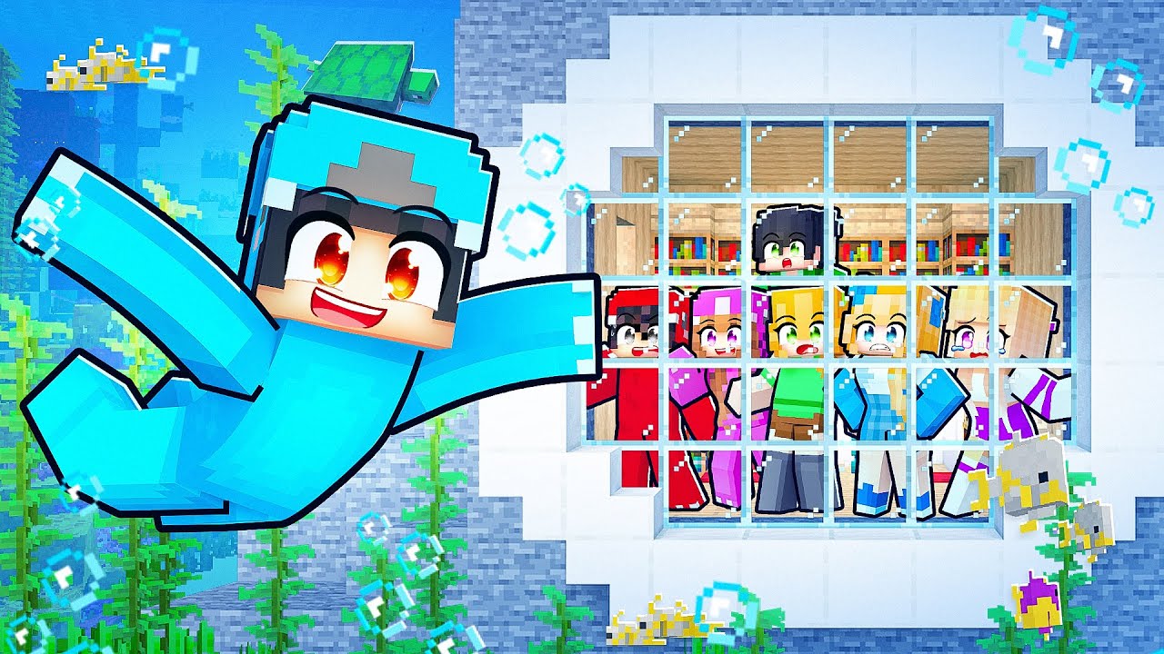 How To Build A Modern Underwater Secret Base in Minecraft