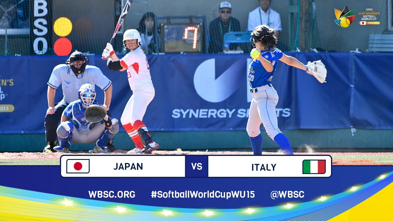 Highlights - Game 18 - Japan vs Italy - 2023 U-15 Women's Softball World Cup