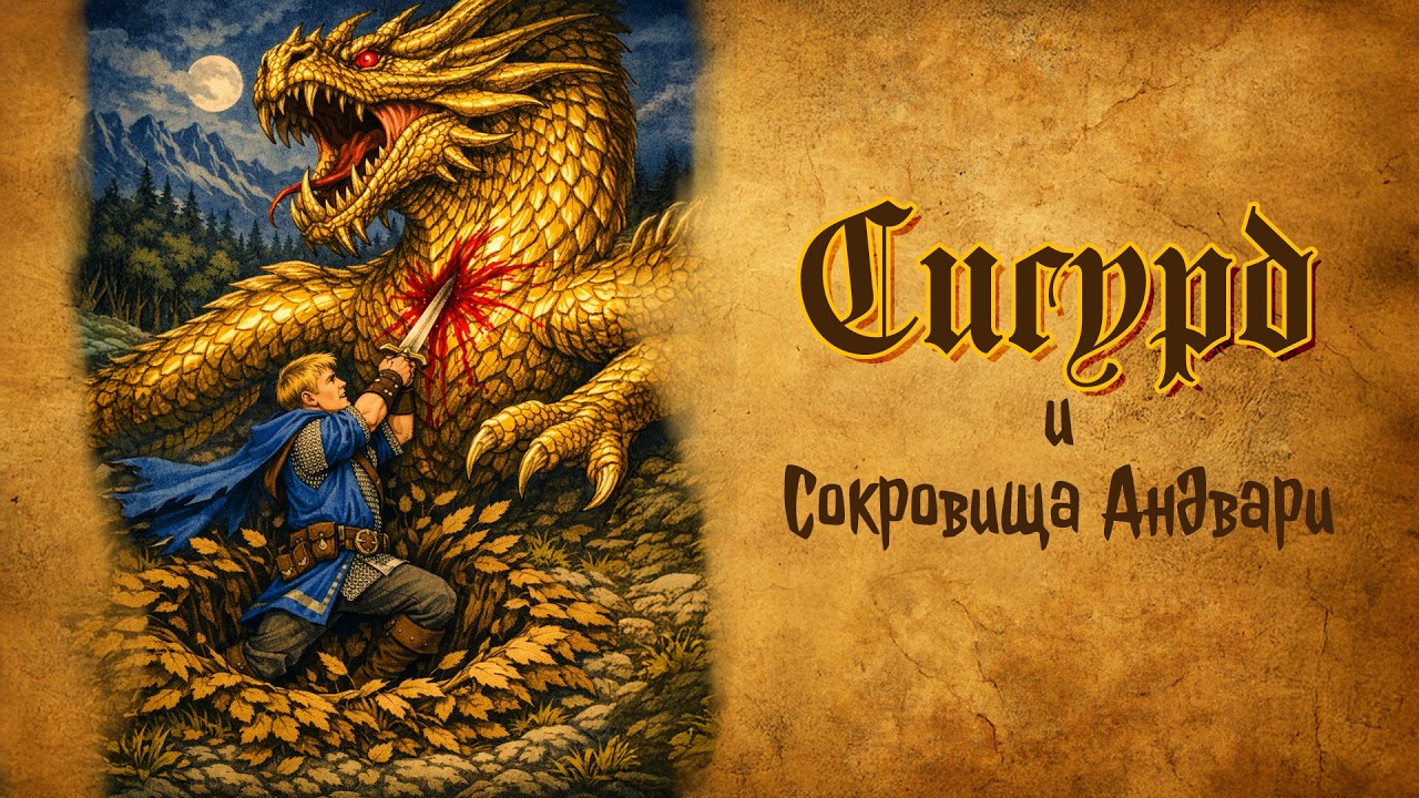 Сигурд Драконоборец и сокровища Андвари