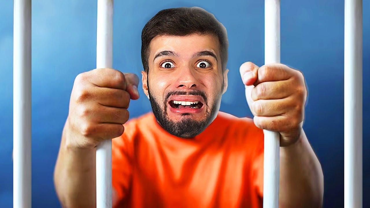 FUI PRESO E PASSEI 1 HORA TENTANDO ESCAPAR!! - Prison Escape Simulator