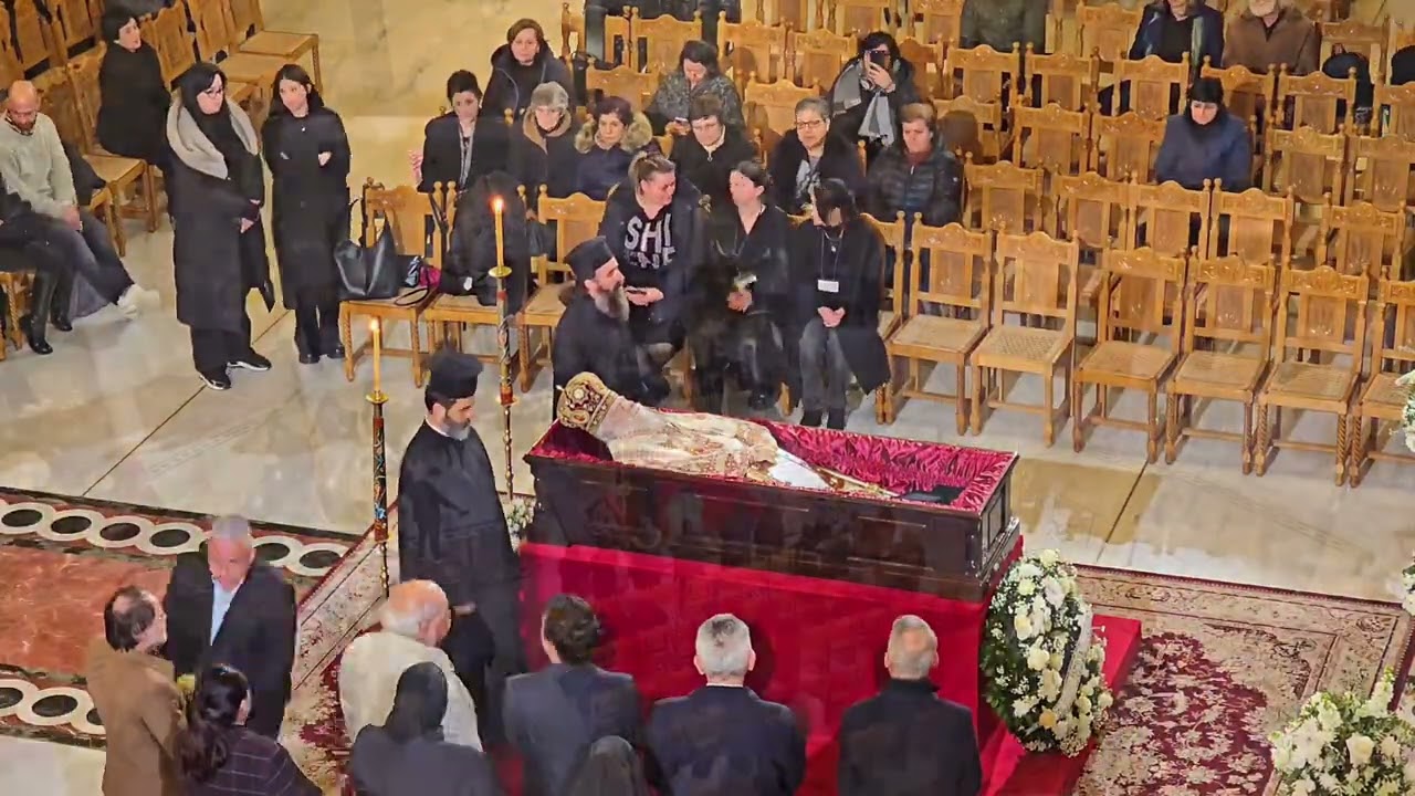 Tributes in honor of the Archbishop of Albania, His Eminence Anastasios