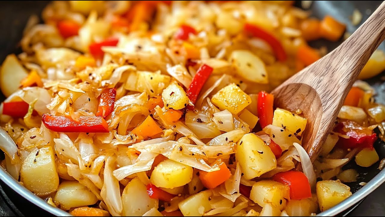 Эта капуста настолько вкусна, что ее можно готовить каждый день! Рецепт картофельной каши с капустой