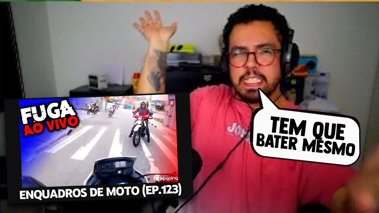 A VOLTA DO YETZ BOLSONARISTA REAGINDO A ENQUADROS DE MOTO