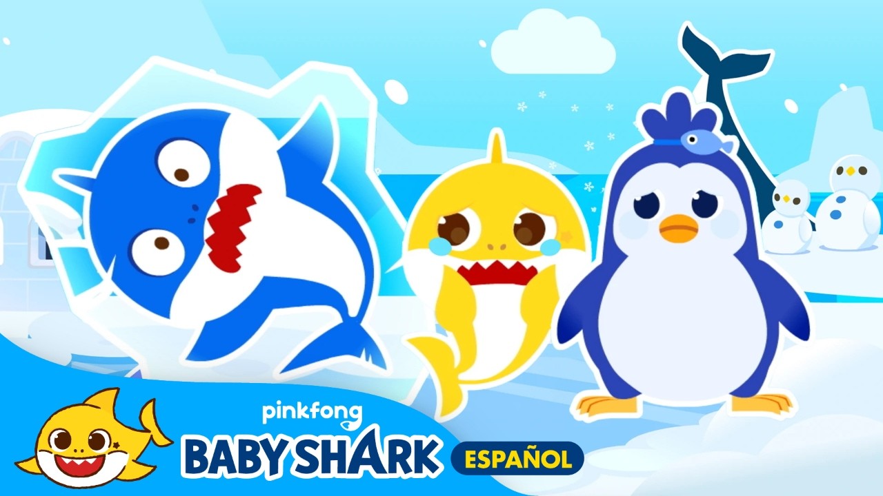 ¿Qué le Pasó a Tiburón Papá?🥶 | Jugando al Escondite y Más Canciones | Baby Shark en español