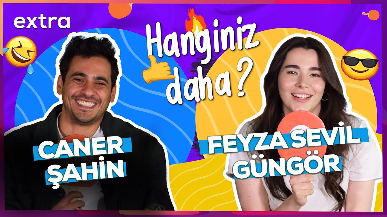 Aldatmak Dizisinin Feyza Sevil G&uuml;ng&ouml;r ve Caner Şahin'i ile Challenge | Hanginiz Daha?
