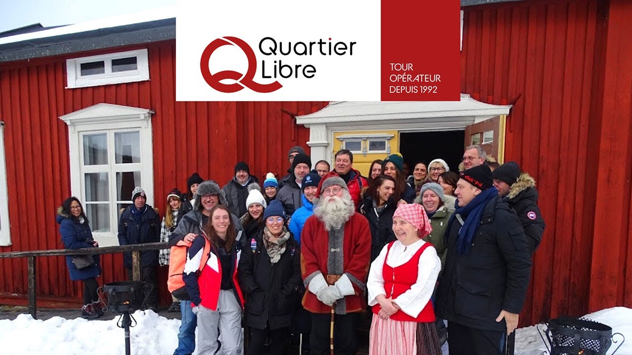 Quartier Libre fait découvrir la Laponie suédoise à des agents de voyages et ses équipes