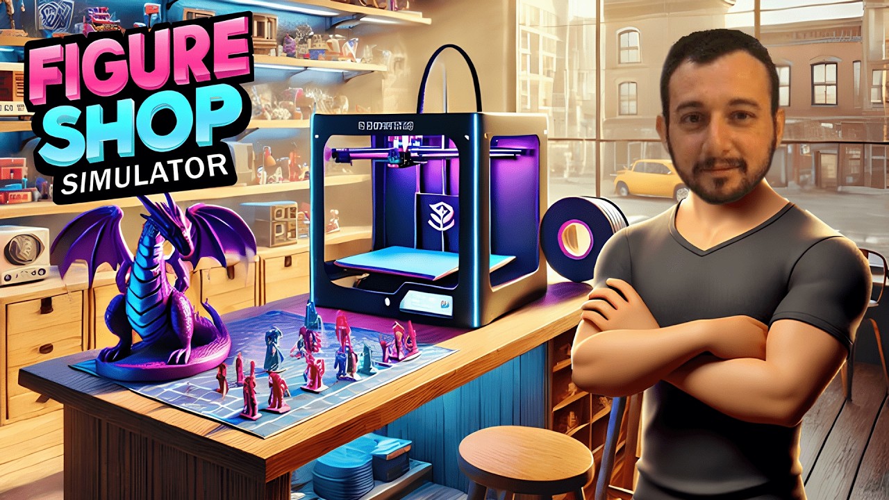 FİGÜR DÜKKANIMIZI AÇTIK - Figure Shop Simulator #1