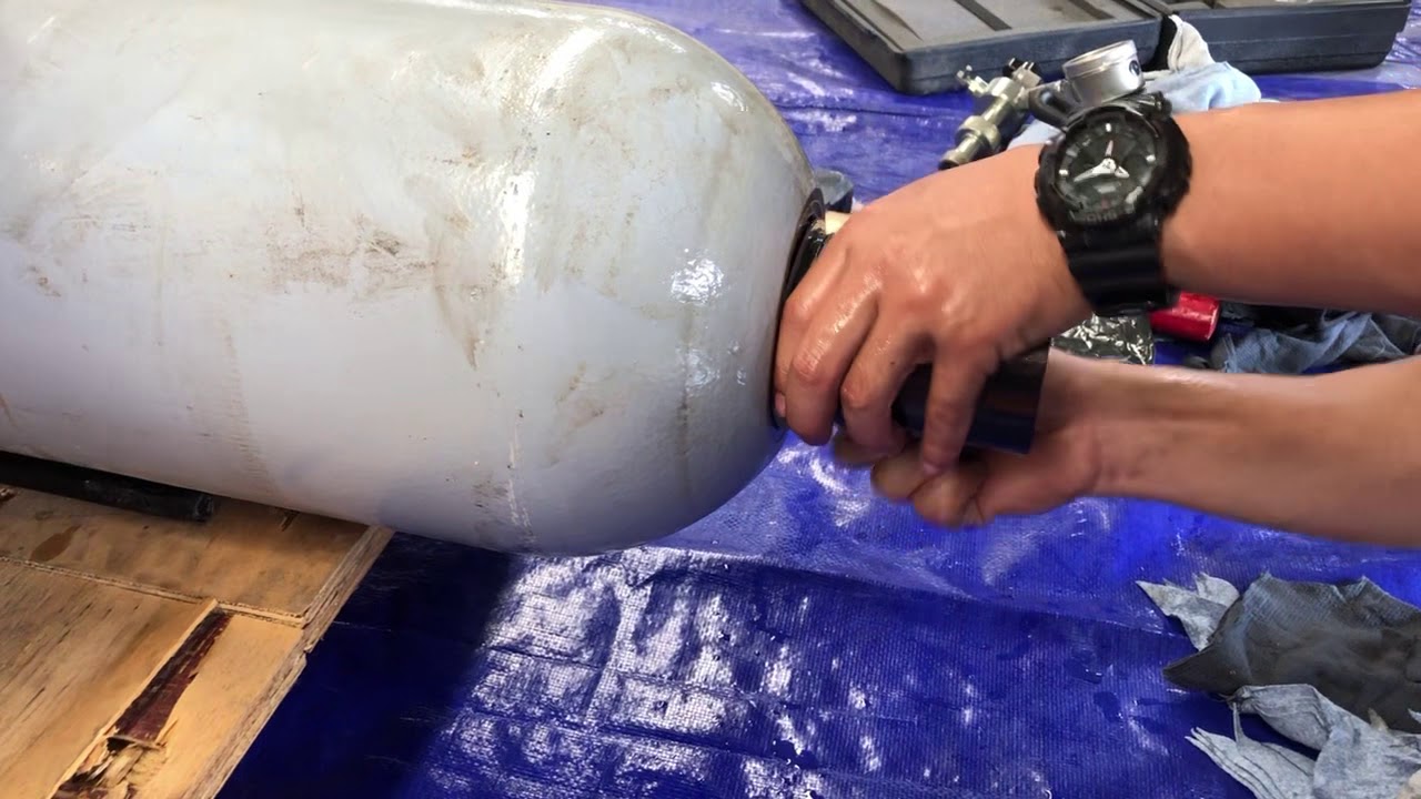 How to assemble hydraulic bladder accumulator part 1