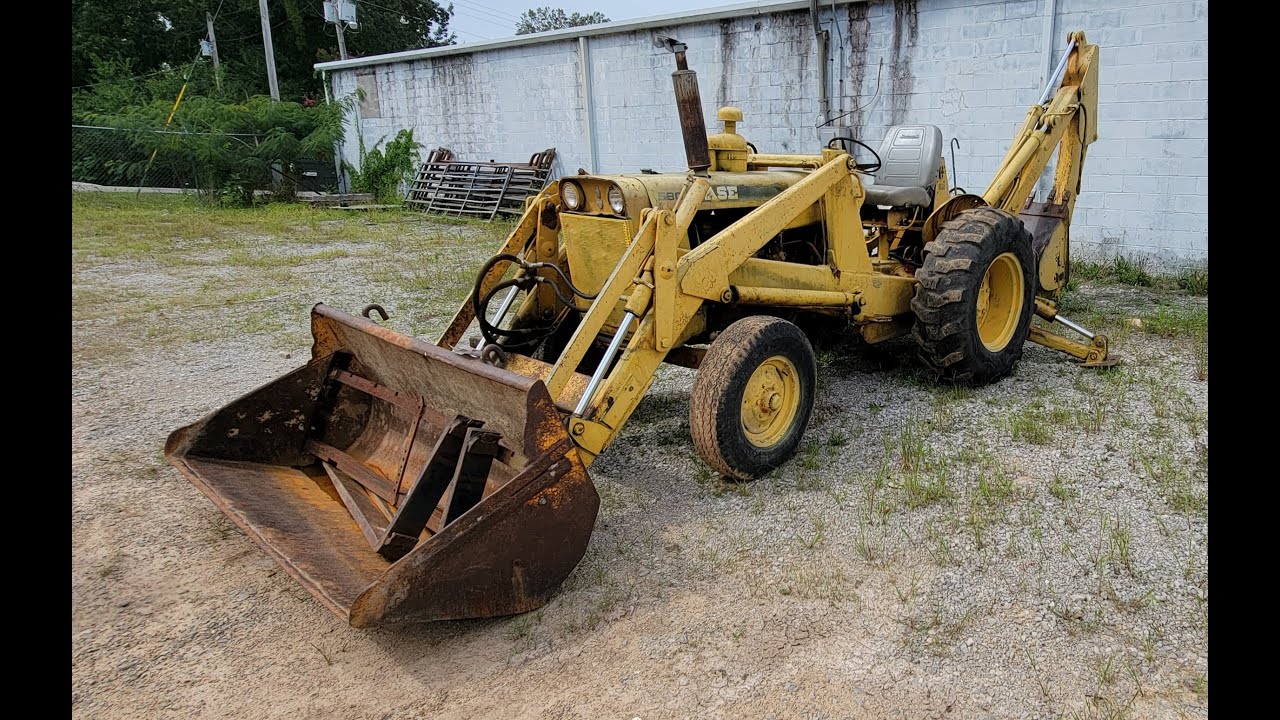 1967 Case 580CK Backhoe Online at Tays Realty & Auction, LLC
