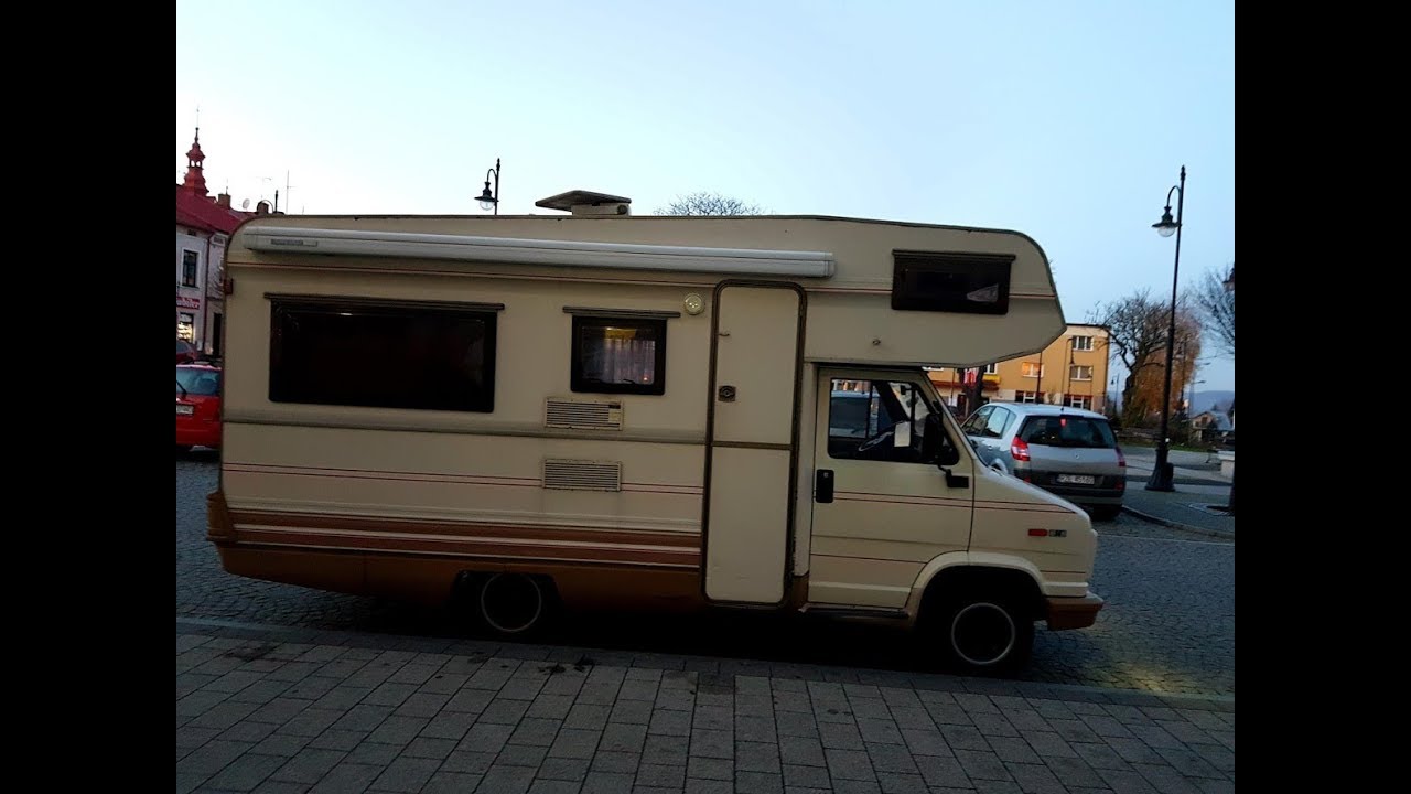 MÓJ FIAT DUCATO KAMPER  1990 ROK 1.9 TDI. camper dethleffs globetrotter