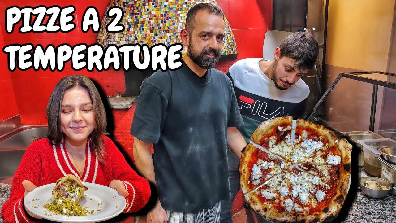 La PIZZA A 2 TEMPERATURE di Proloco Trastevere è la migliore di Roma? (fritta e al forno)