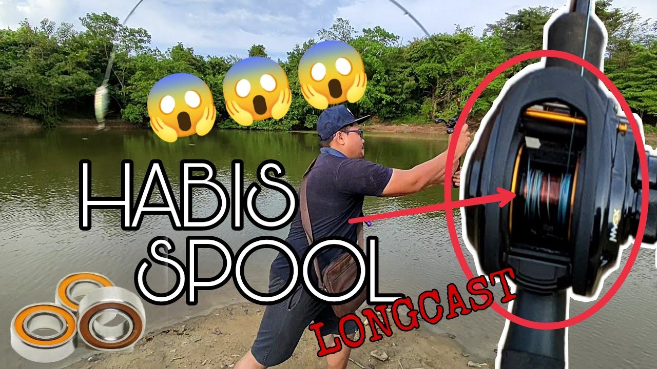 CARA NAK BAGI LONGCAST | HABIS SPOOL!? | VLOG #09