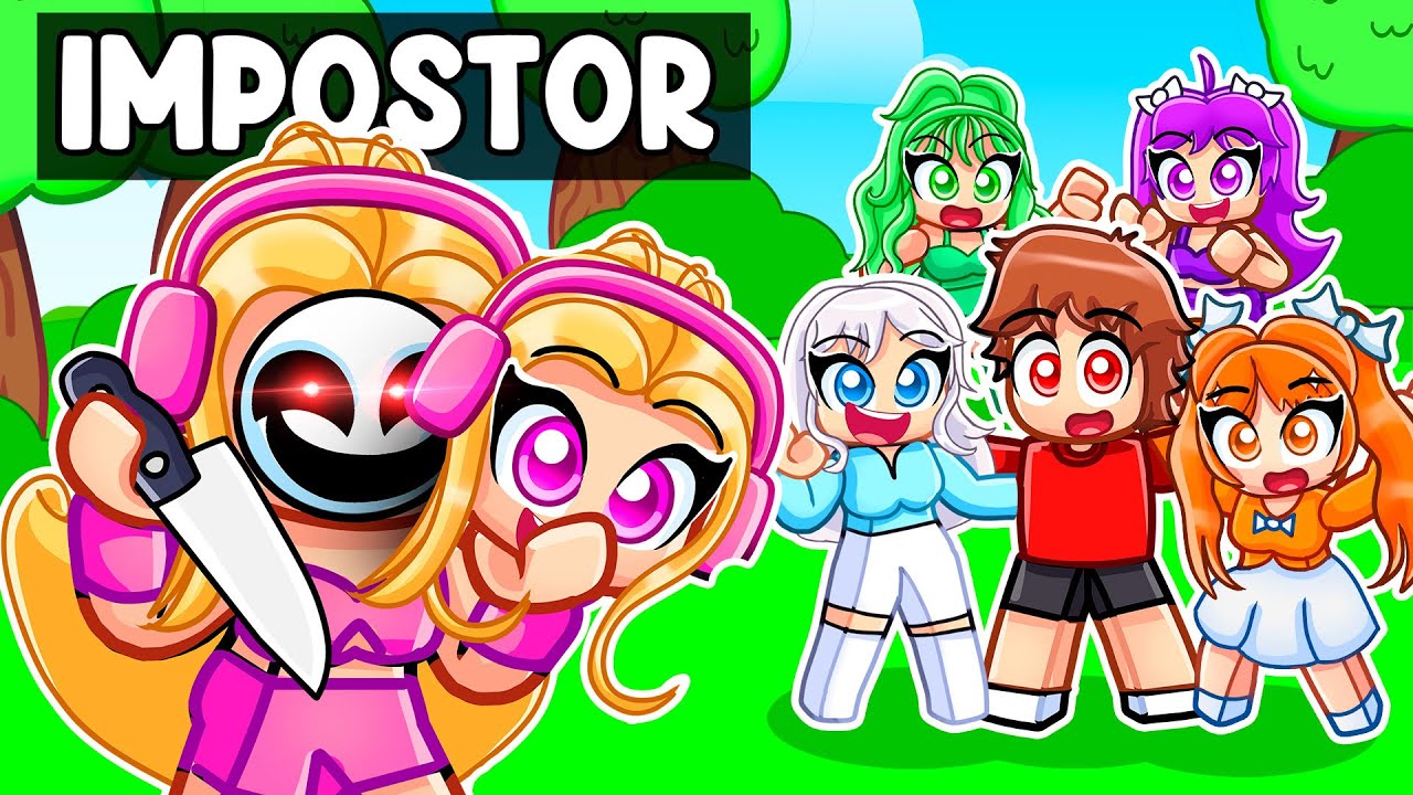 Roblox MM2 But There's A IMPOSTOR CRAZY FAN GIRL...