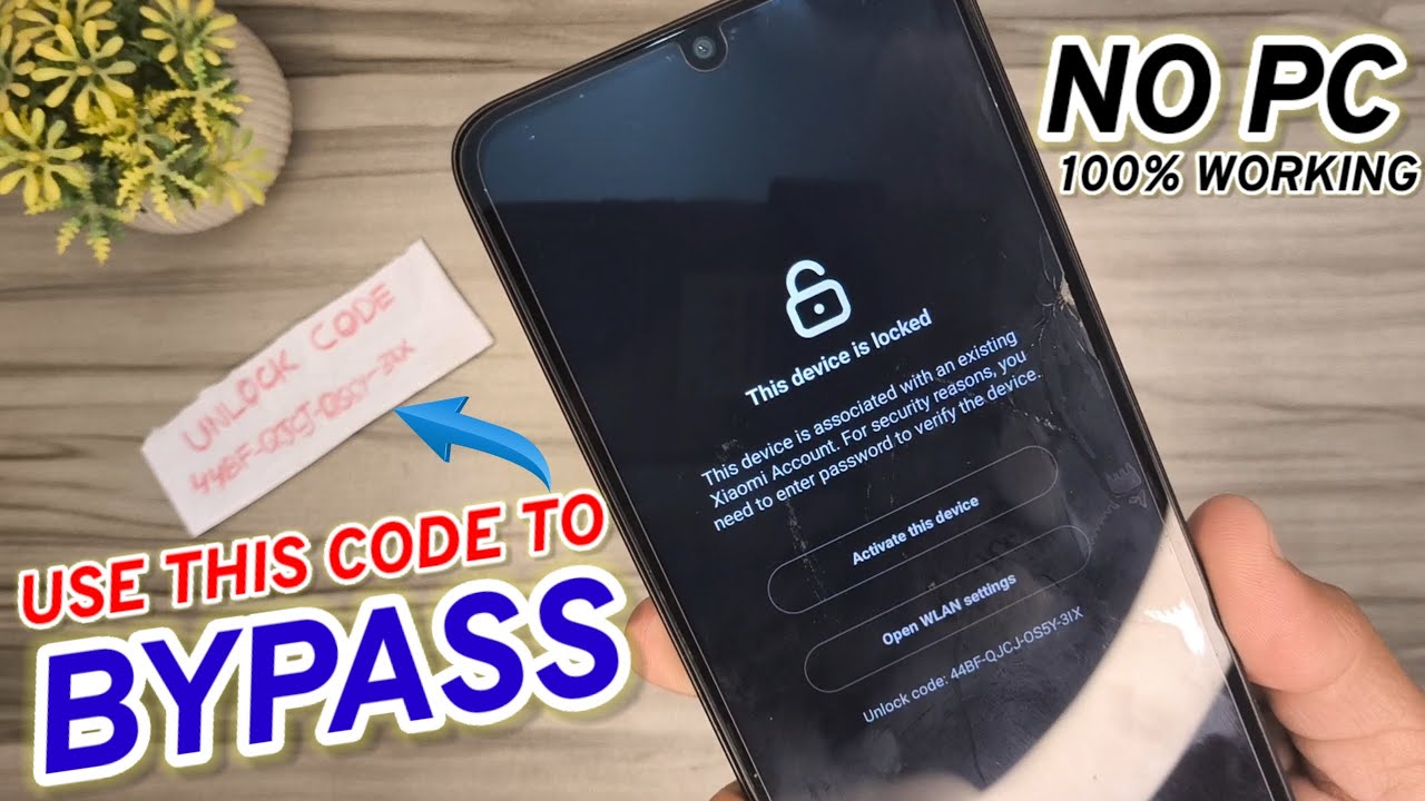 Bypass Mi Account Without PC HyperOS/MIUI