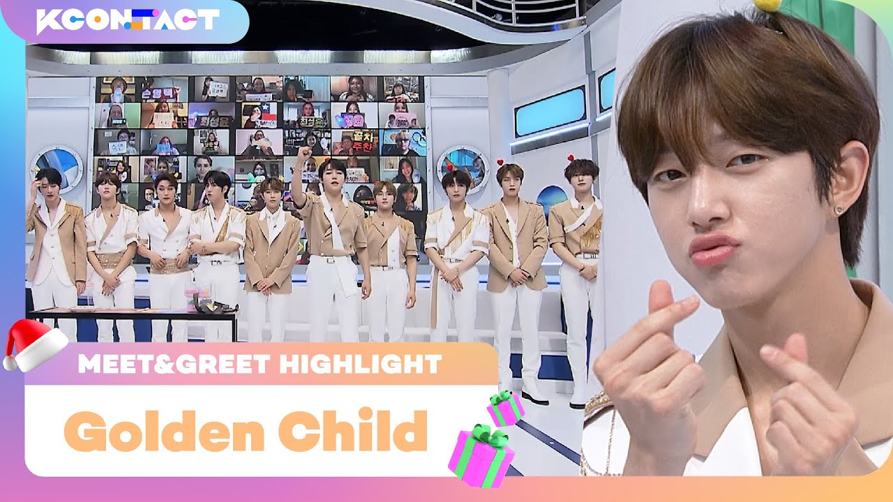 Golden Child (골든차일드) | MEET&GREET HIGHLIGHT | S4 | KCON:TACT SPECIAL WEEKS 🎅