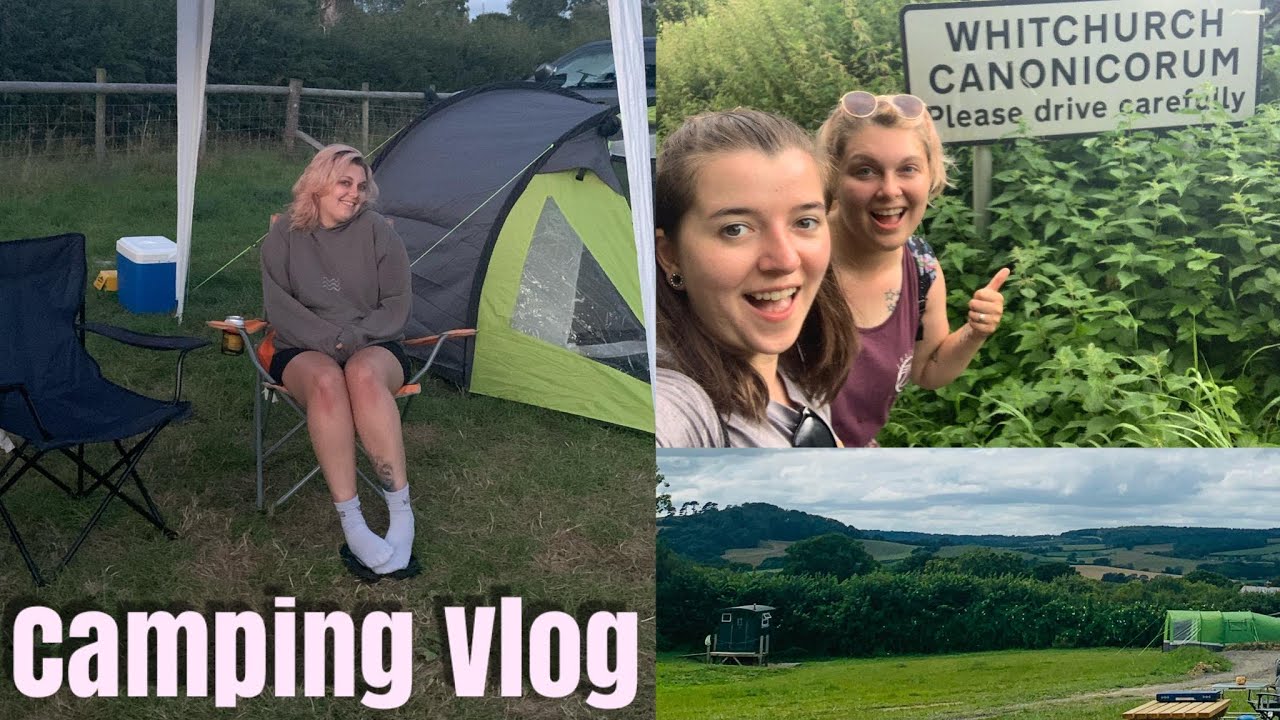 Camping Vlog Aug 2020 | Chased By A Cow & BBQ Fail | Off Grid Camping Bridport Dorset