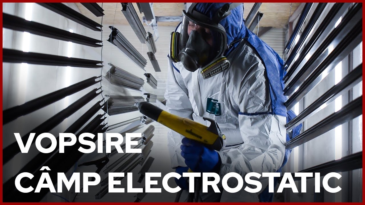 Vopsire în câmp electrostatic - uși, paneluri, profile | Drupanel