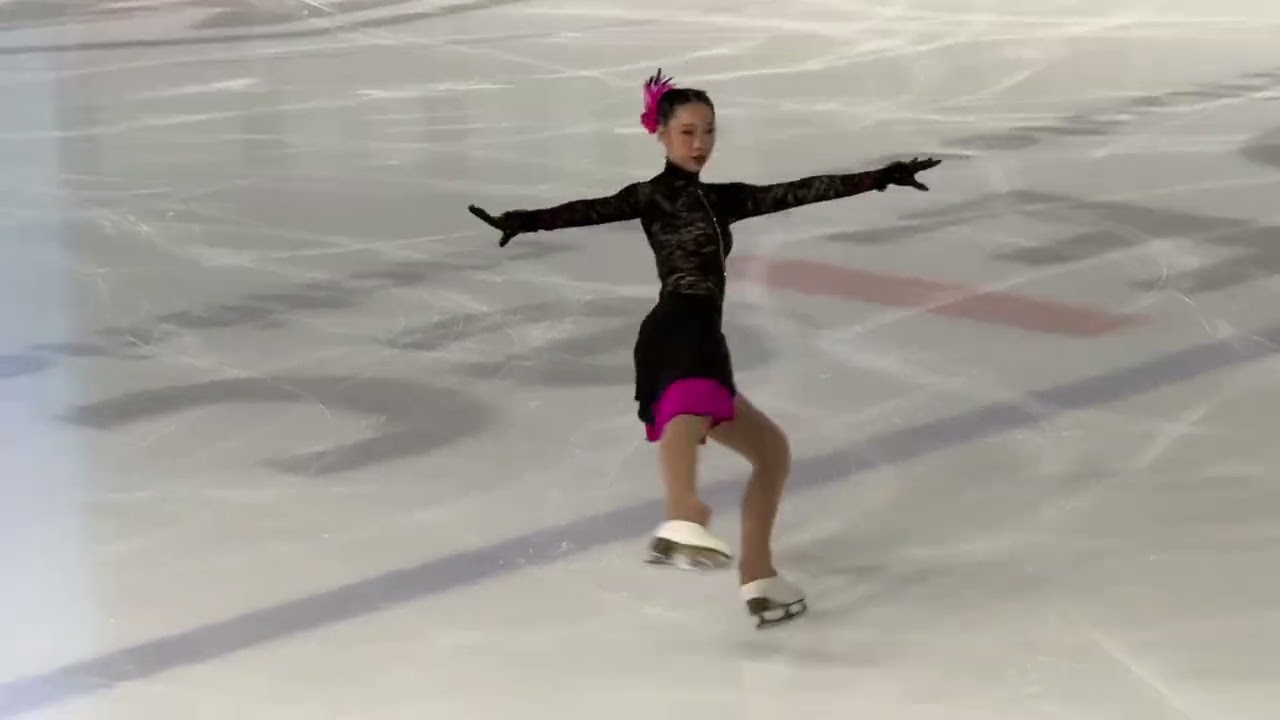 2024 Epinal Solo Ice Dance International Advanced Novice Evelyn Z. Tango