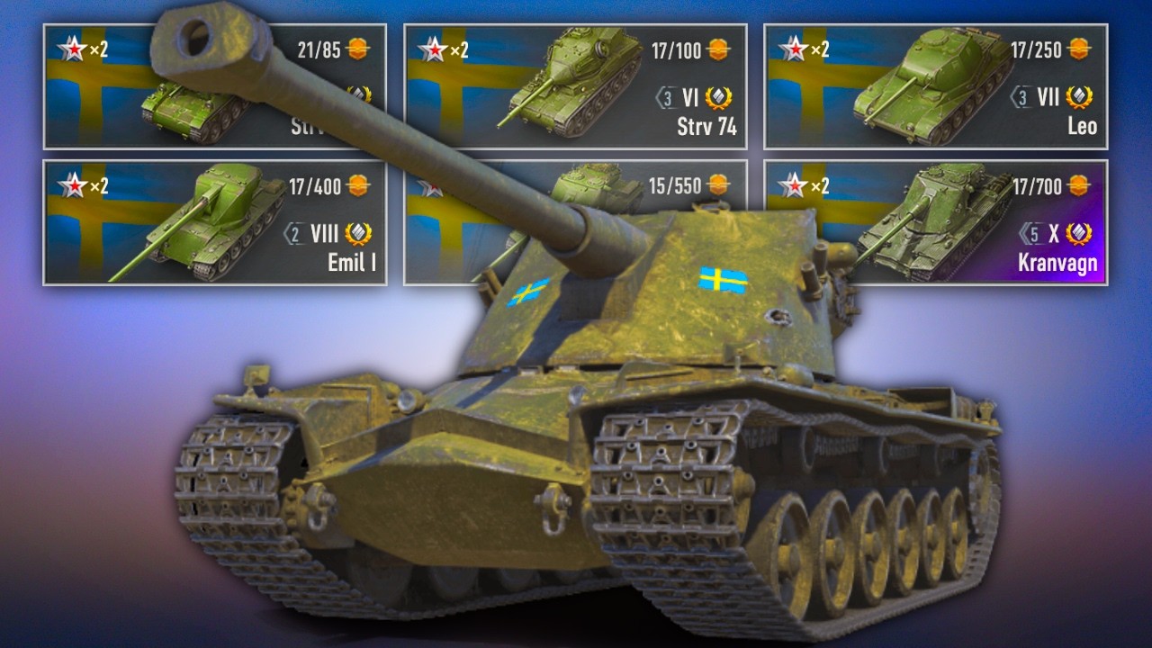 Kranvagn Tech Tree is AMAZING... mostly!
