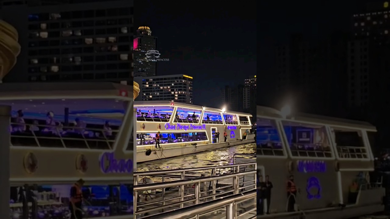 What you&rsquo;ll get in 2-hour cruising 🚢✨#ChaoPhrayaPrincess #ICONSIAM #Bangkok
