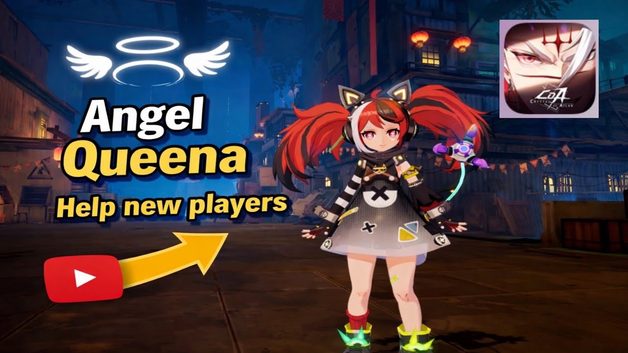 [CoA] Angel Queena save weak players, Crystal of Atlan.