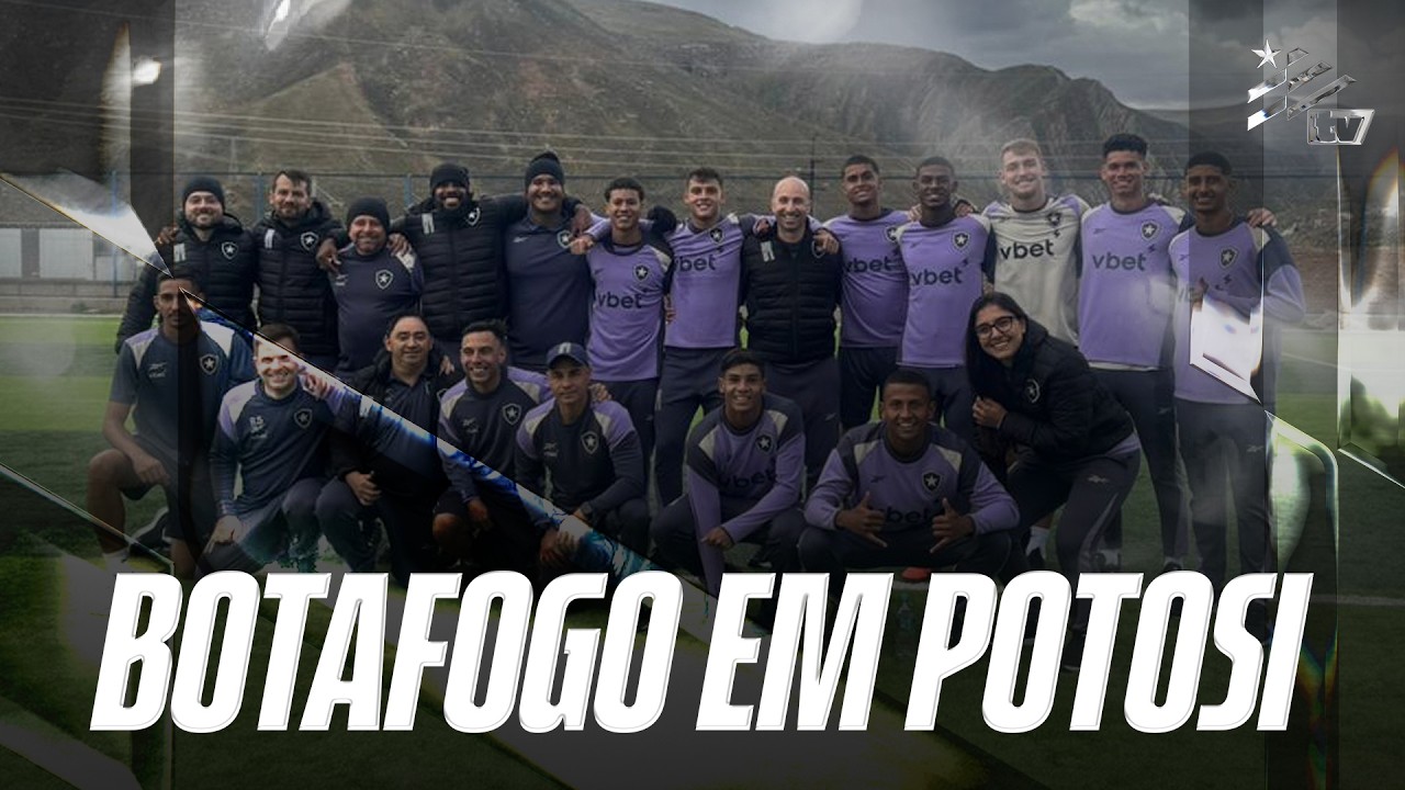 Primeiros momentos do Botafogo na Bolívia