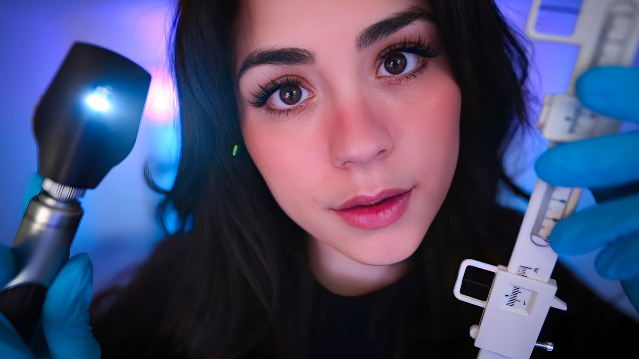 ASMR | Eye Exam 👩&zwj;⚕️ Follow The Light & Lens 1 or 2