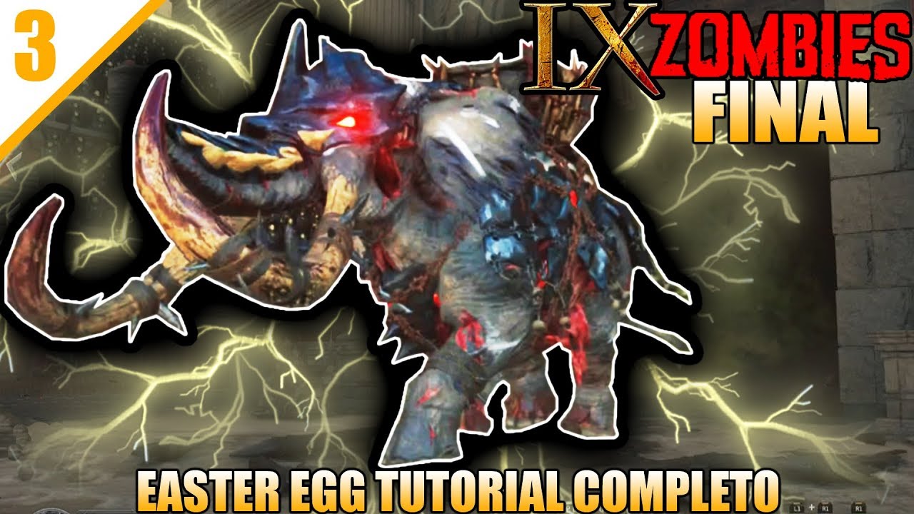 TUTORIAL EASTER EGG COMPLETO + BOSS FIGHT - IX Zombies - Black Ops 4 - FINAL