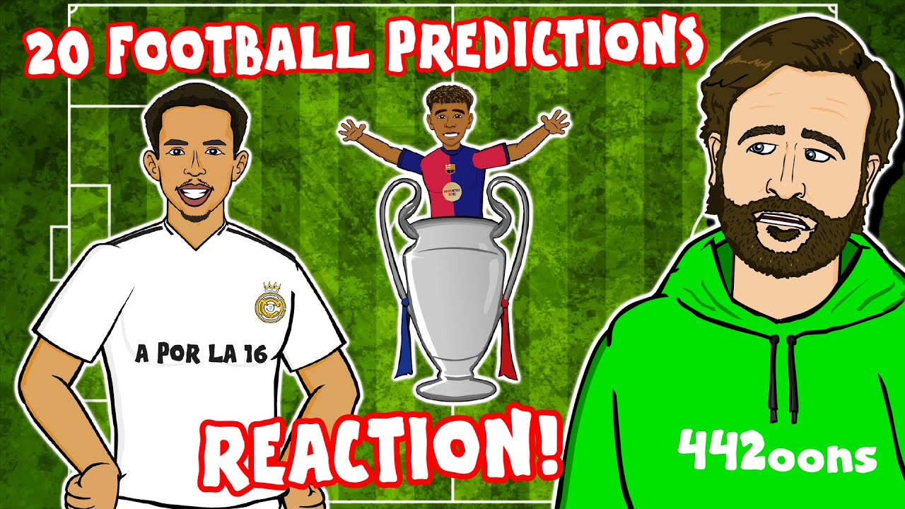 Reacting to my 2025 FOOTBALL PREDICTIONS🔮