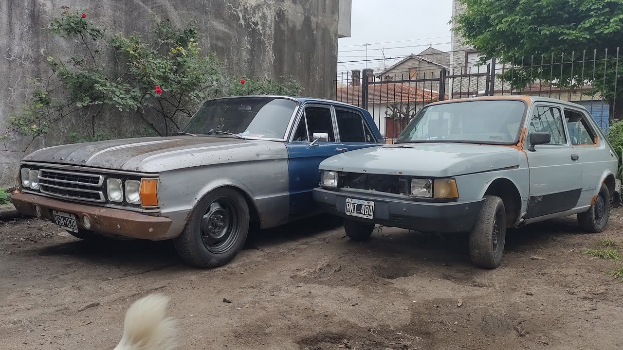 Colocamos filtro seco en el falcón y terminamos el parante del Fiat!!