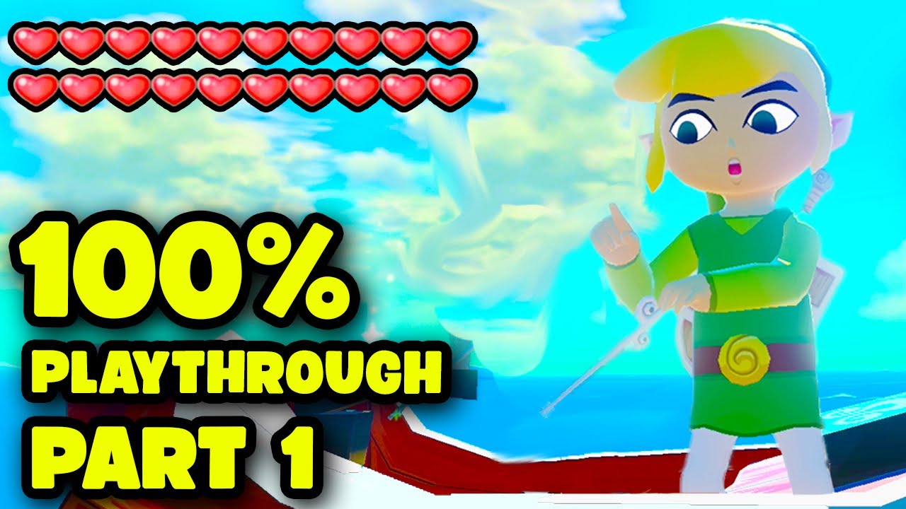 Zelda Speedrunner Plays Wind Waker for the First Time (FULL PLAYTHROUGH PART 1)