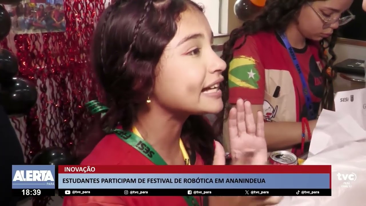 Festival de robótica reúne estudantes e inovação em Ananindeua