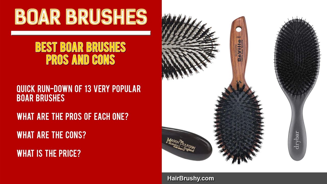 13 Popular Boar Bristle Brushes Pros and Cons