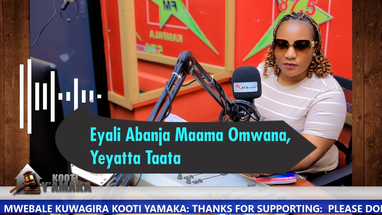 #LiveRadioProgramKKootiYamakaOmulongoBabiryeSarahEbbaluwaStarFm87.5