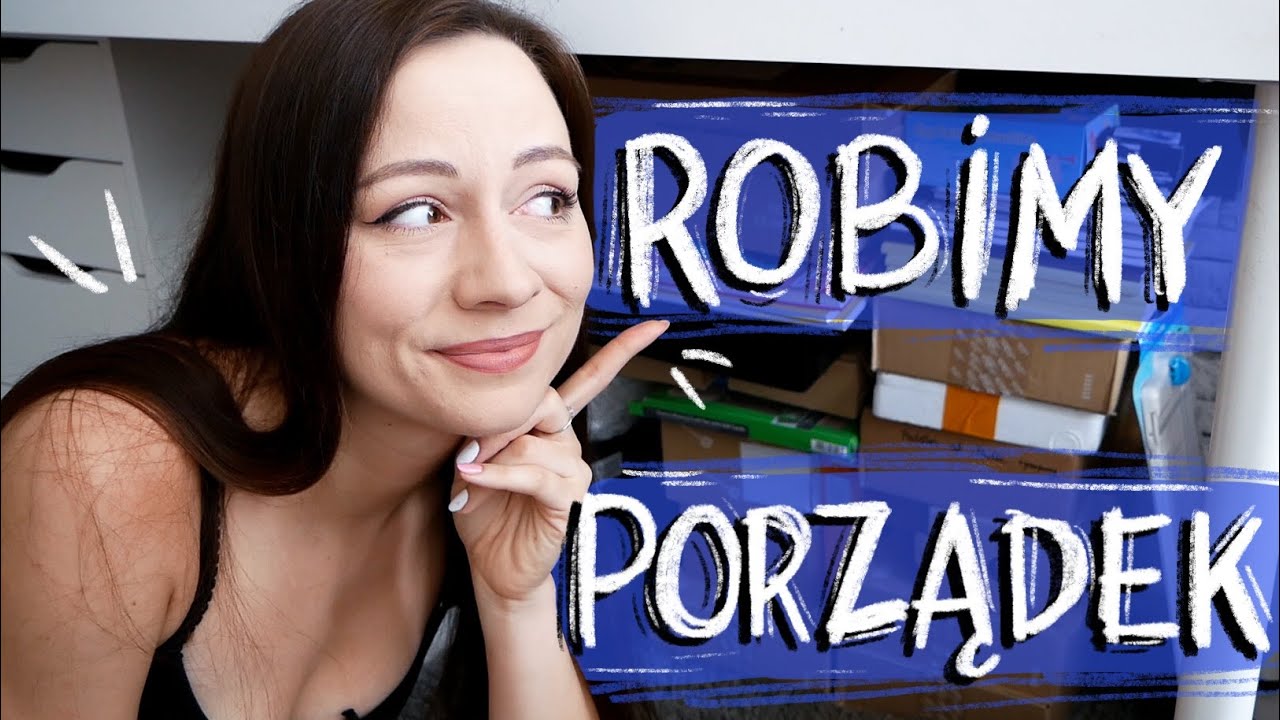 MOJE PRZYBORY pod biurkiem… 😱