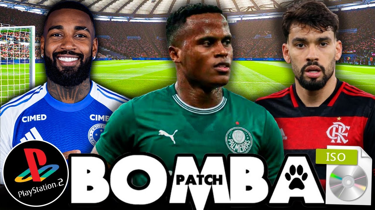 🎮 BOMBA PATCH 2026 (PS2) GEOMATRIX ISO ATUALIZADO ATUALIZADO FEVEREIRO (PS2, PCSX2, AETHERSX2) ⚽