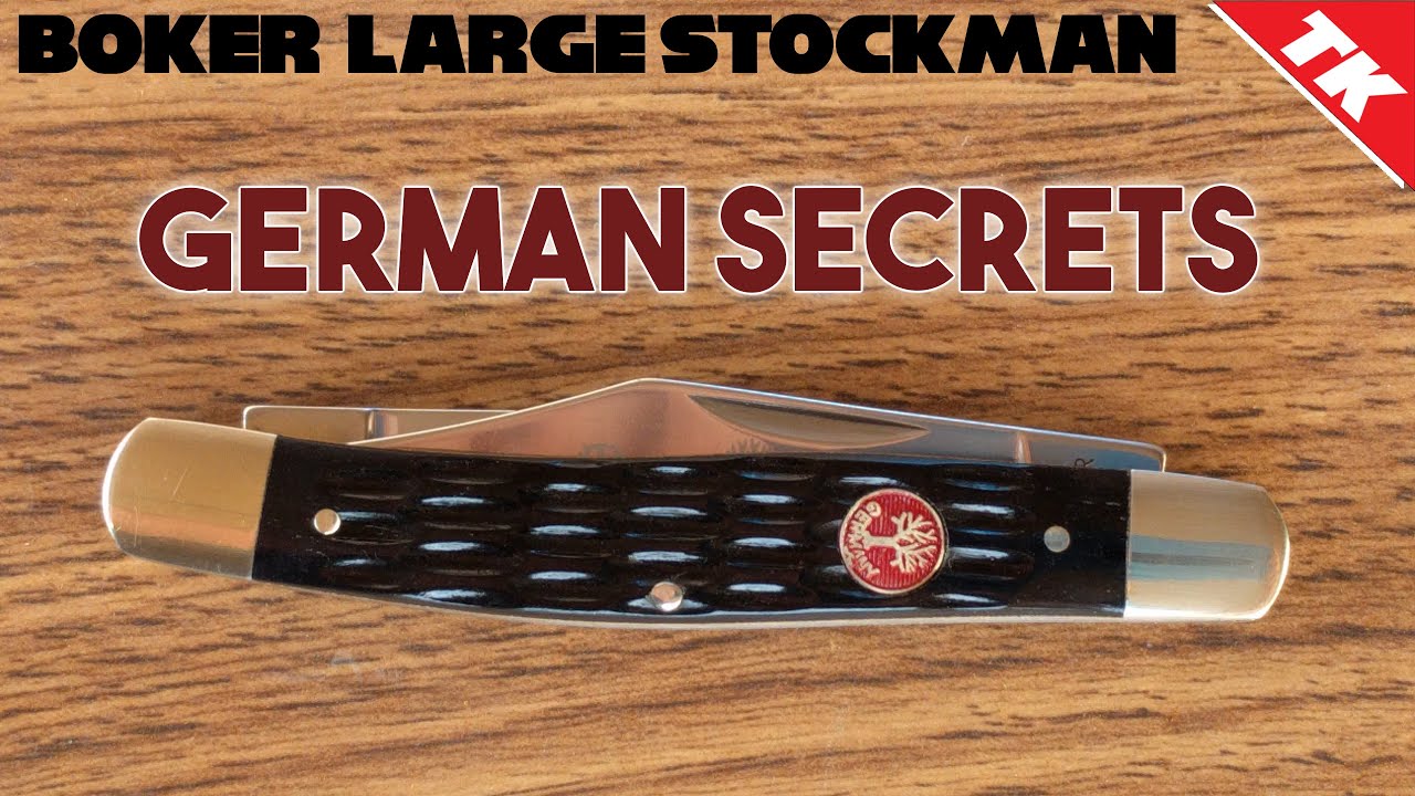Большой карманный нож Boker Red Shield Black Jigged Bone 110739COI